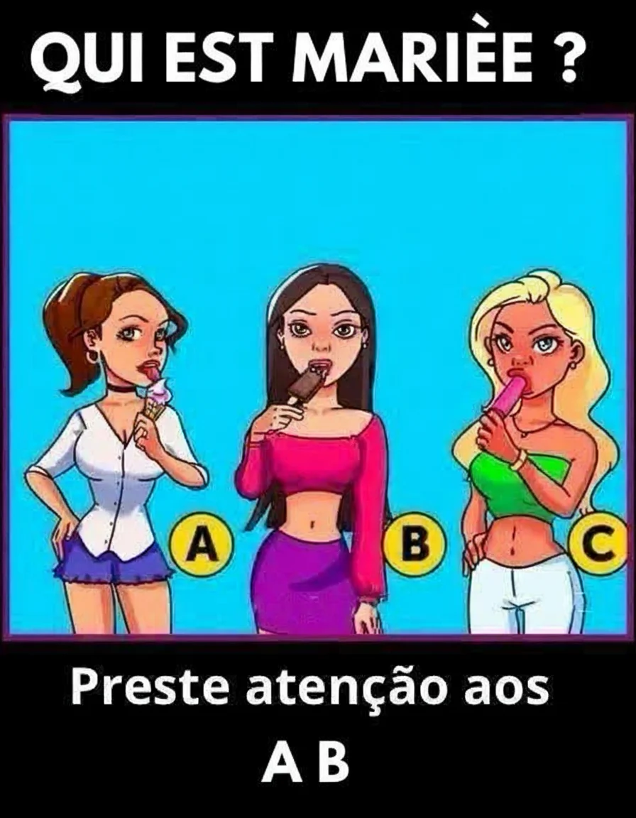 Test : laquelle de ces femmes est mariée ? Découvrez l'indice caché