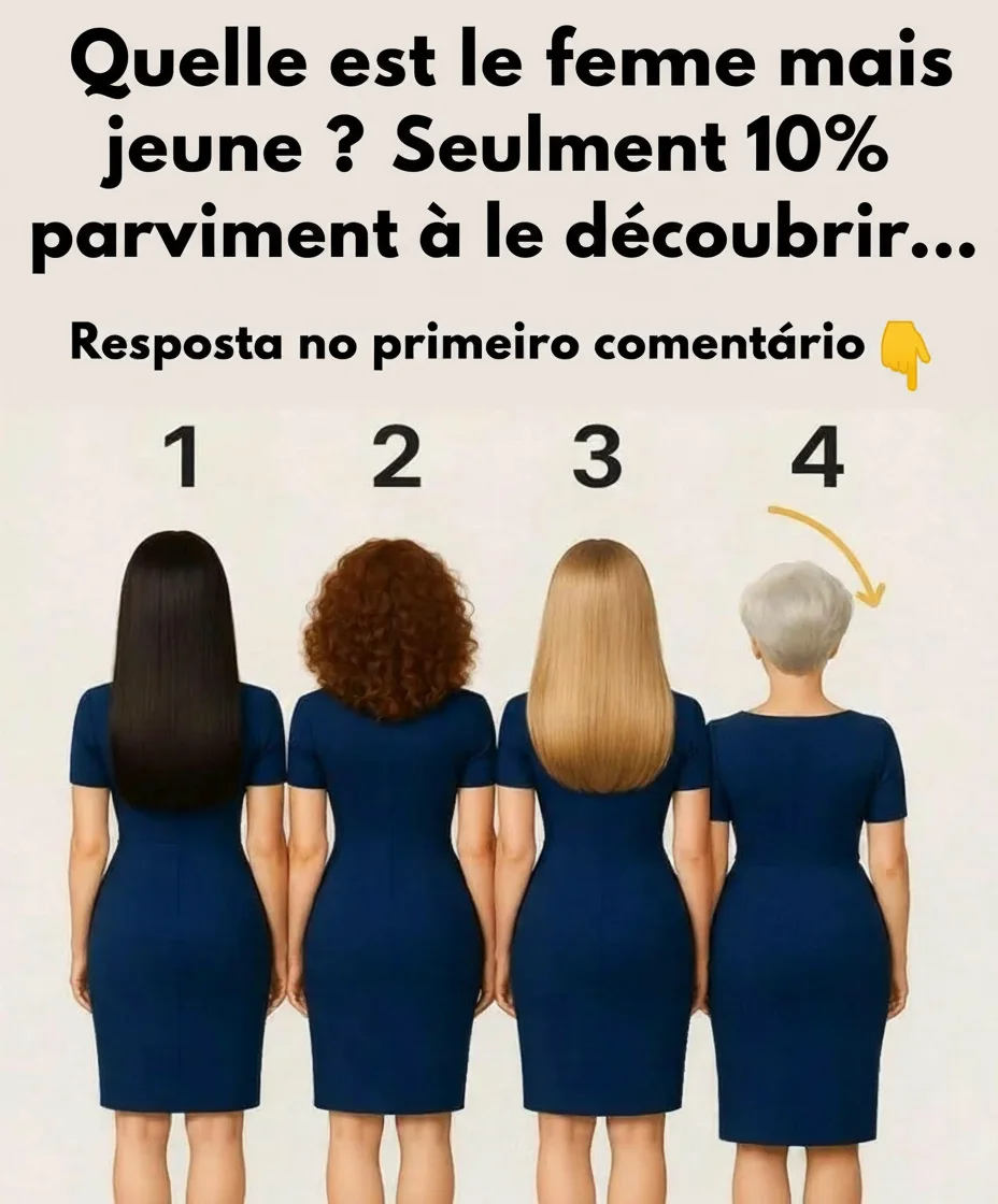 L'Illusion de l'Âge : Seule une Minorité Devine Qui Est la Plus Jeune Dans Cette Énigme Visuelle