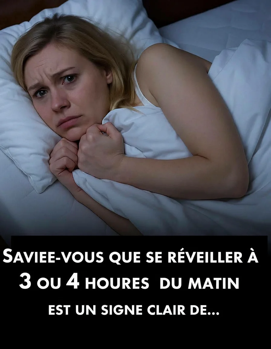 Vous vous réveillez chaque nuit aux petites heures? Découvrez ce que cette habitude révèle!