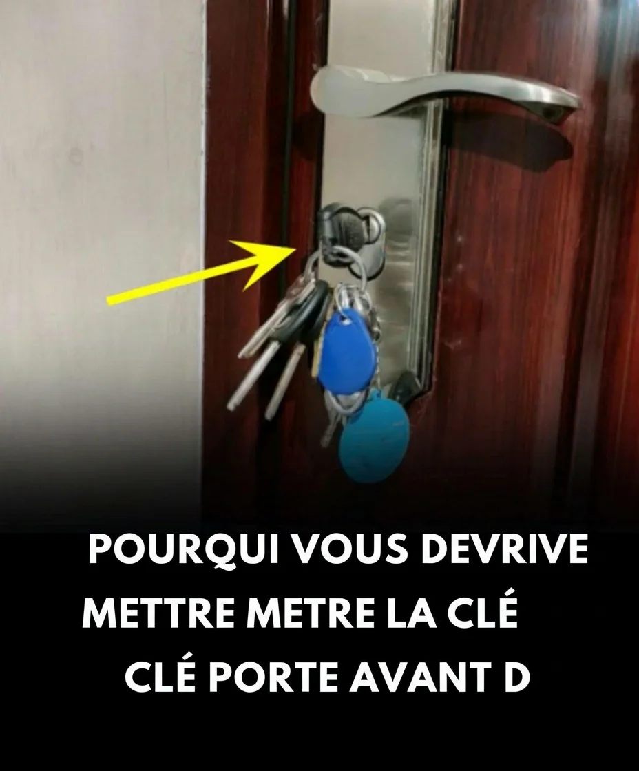 Pourquoi laisser la clé dans la serrure avant de dormir ?