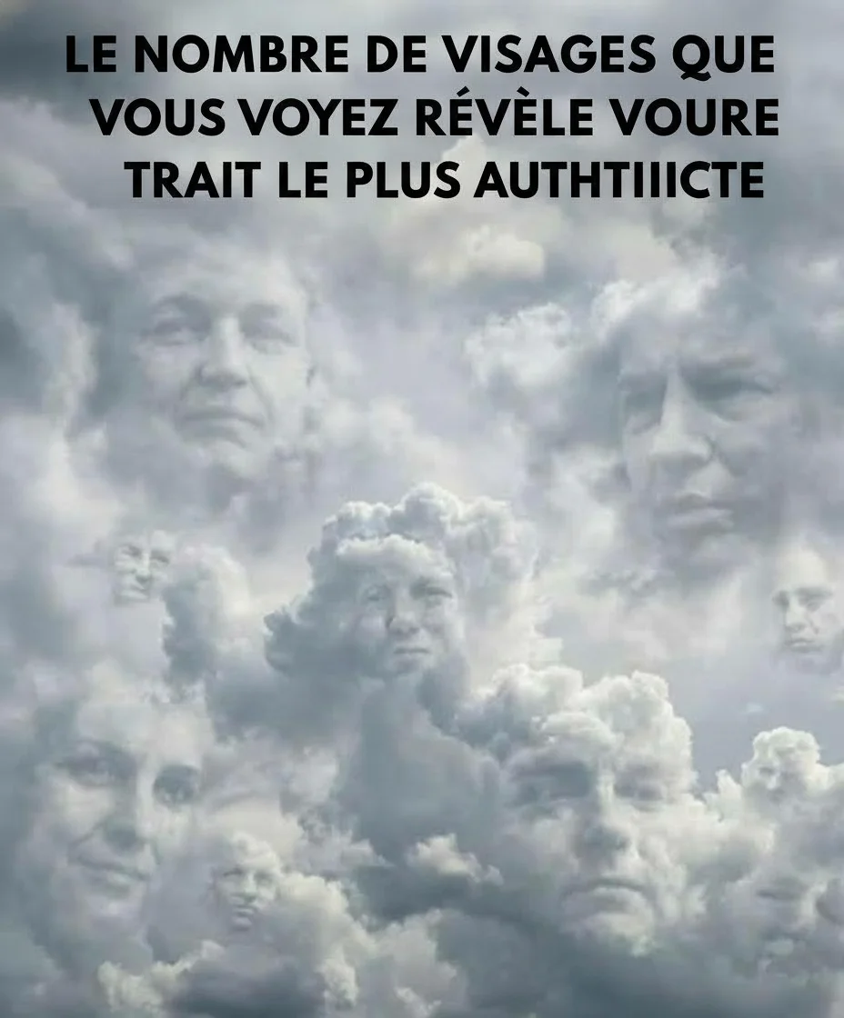 Ce que le nombre de visages que vous percevez peut révéler d'essentiel sur vous