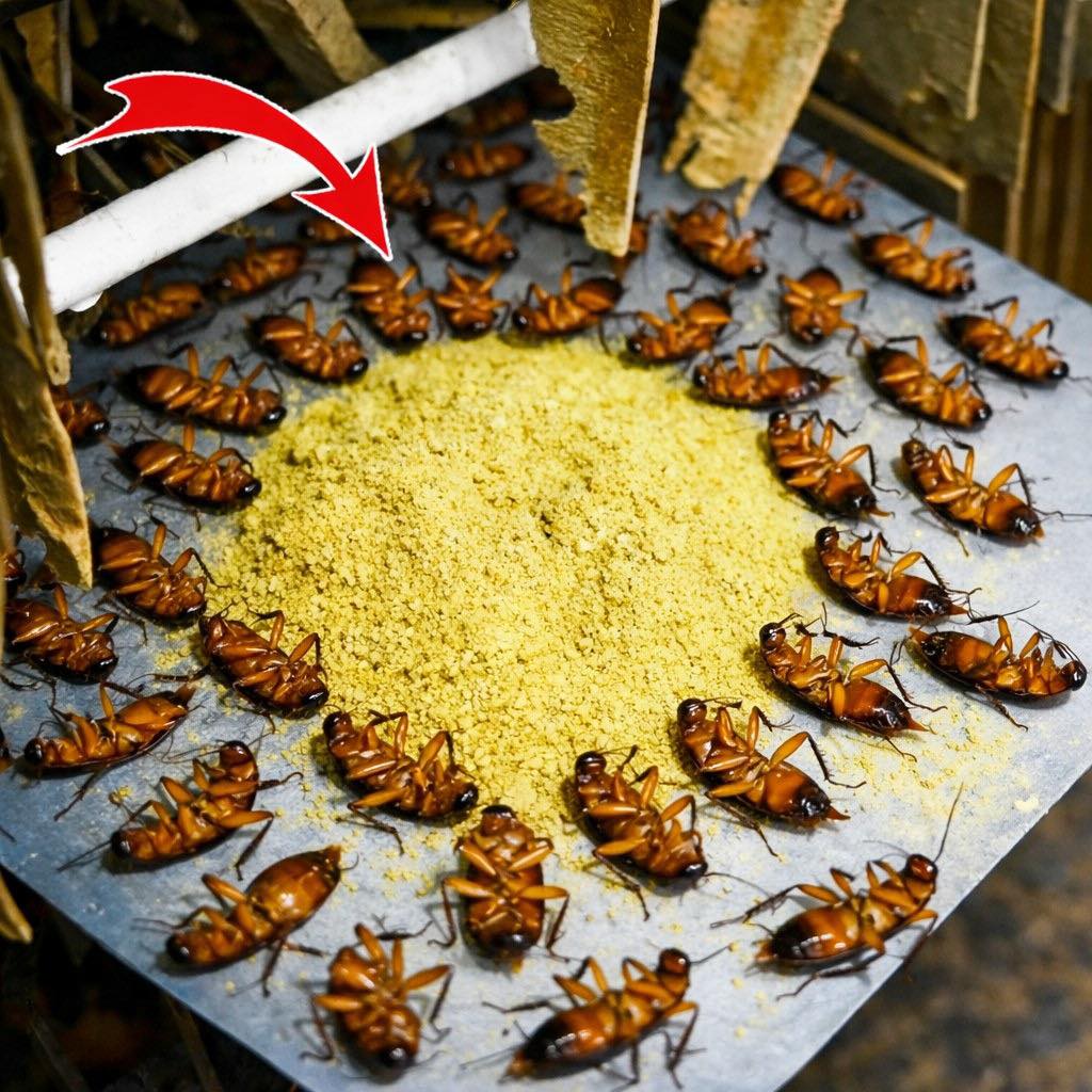 Elles meurent sur-le-champ ! Découvrez comment éliminer les cafards rapidement, sans poison et sans dépenser un sou