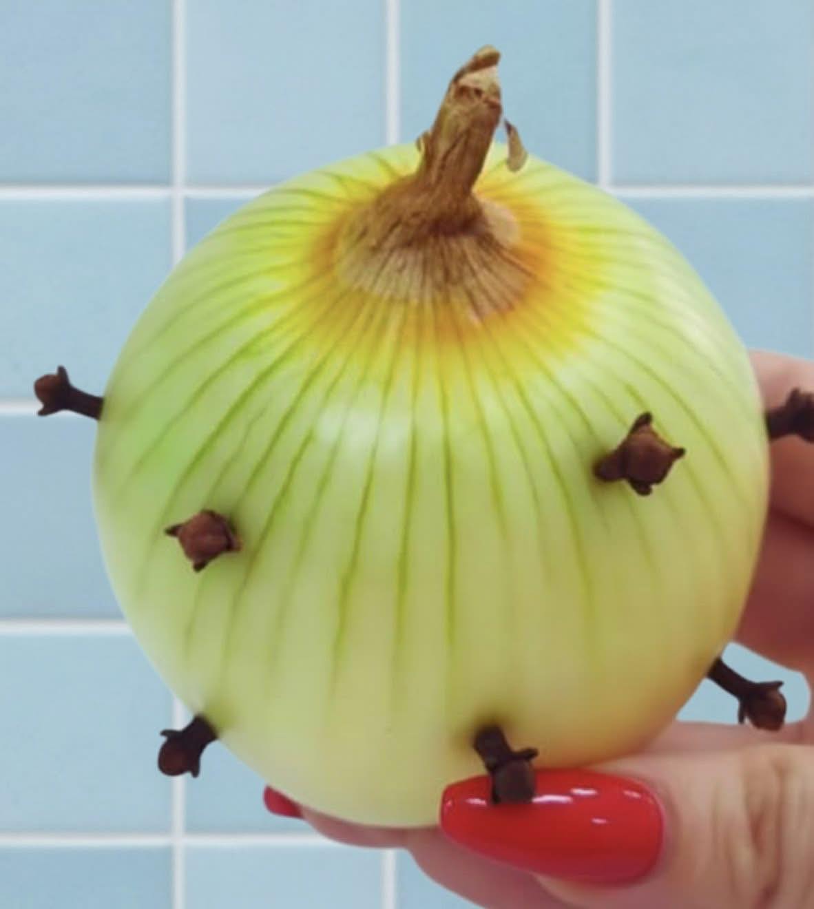 Le geste curieux de ma grand-mère : piquer des clous de girofle dans un oignon